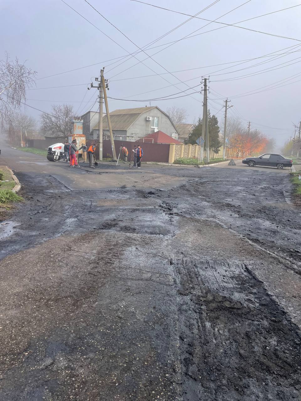 Сергей Юзвинкевич: По ул. Чапаева в пгт Володарское ведутся работы по текущему (ямочному) ремонту дорог Сергей Юзвинкевич: По ул. Чапаева в пгт Володарское ведутся работы по текущему (ямочному) ремонту дорог