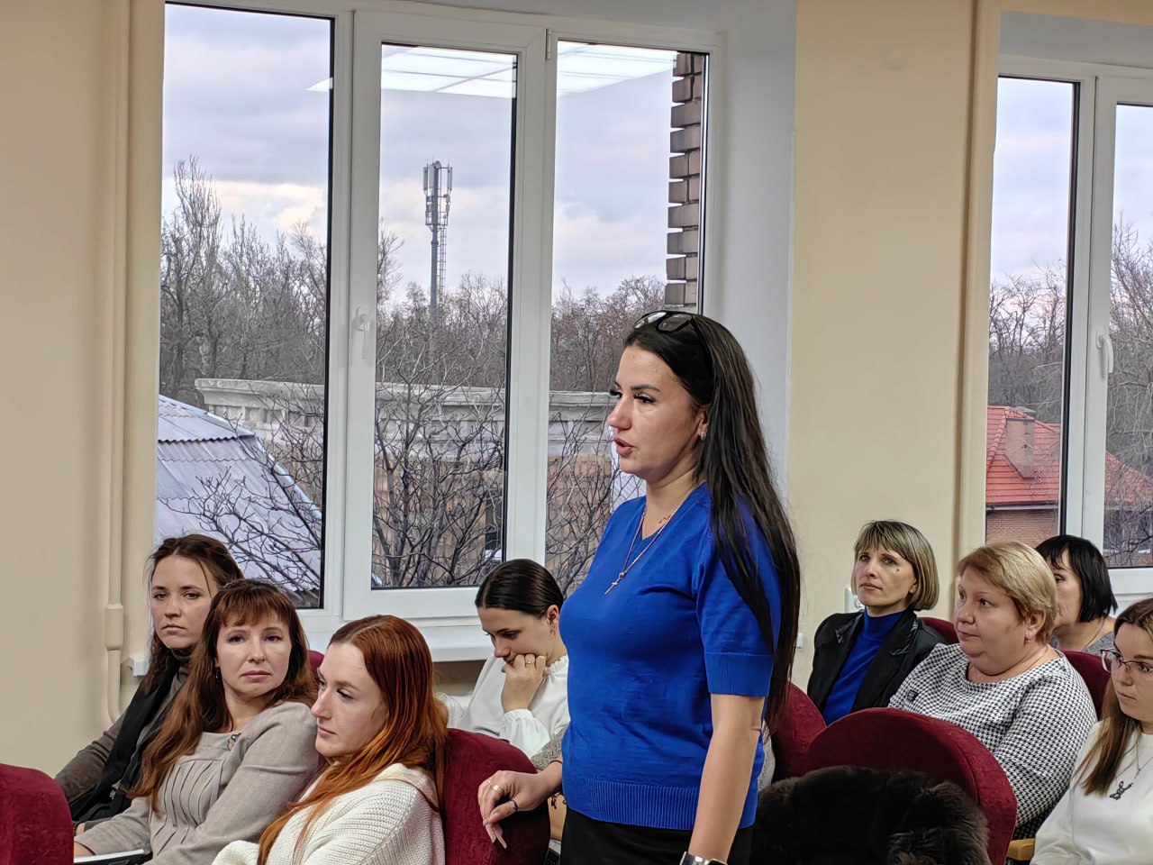 Александр Пеняев: Вместе с руководителем Центрального исполкома Донецкого регионального отделения «Единой России» Алексеем Муратовым, депутатом Народного Совета Анной Кондрыкинской и председателем Ясиноватского... Александр Пеняев: Вместе с руководителем Центрального исполкома Донецкого регионального отделения «Единой России» Алексеем Муратовым, депутатом Народного Совета Анной Кондрыкинской и председателем Ясиноватского...