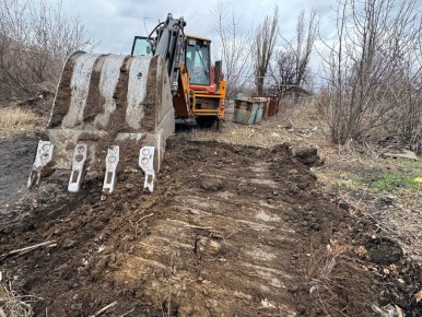 В Ждановке появятся новые контейнерные площадки для мусора