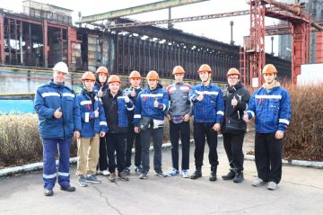 Студенты Макеевки познакомились с работой Ясиновского коксохимзавода