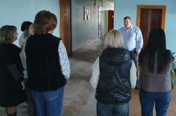 Иван Приходько: В Калининском районе Горловки прошла встреча с трудовым коллективом