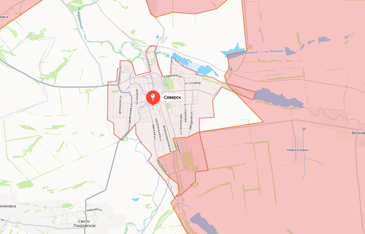 Засада на группу украинской пехоты на южной окраине Северска, где уже закрепились российские штурмовые отряды Засада на группу украинской пехоты на южной окраине Северска, где уже закрепились российские штурмовые отряды