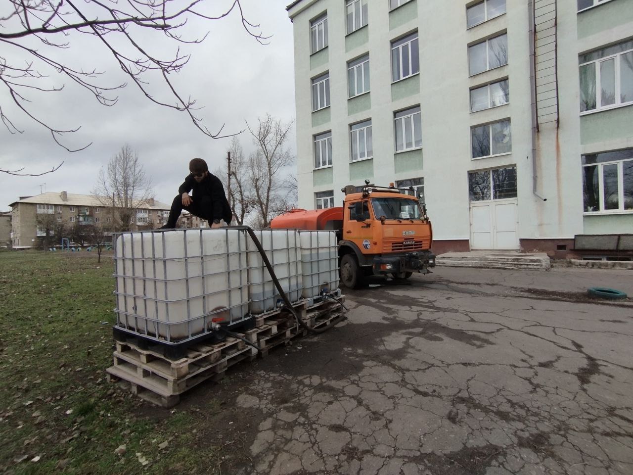 Валентина Харлашка: 18 ноября провела мониторинг организации подвоза воды в Советском внутригородском районе