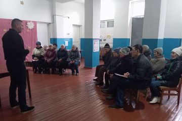 Состоялась встреча с жителями села Ровное
