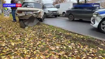 Цена безрассудства: три ДТП за несколько минут погони в Донецке