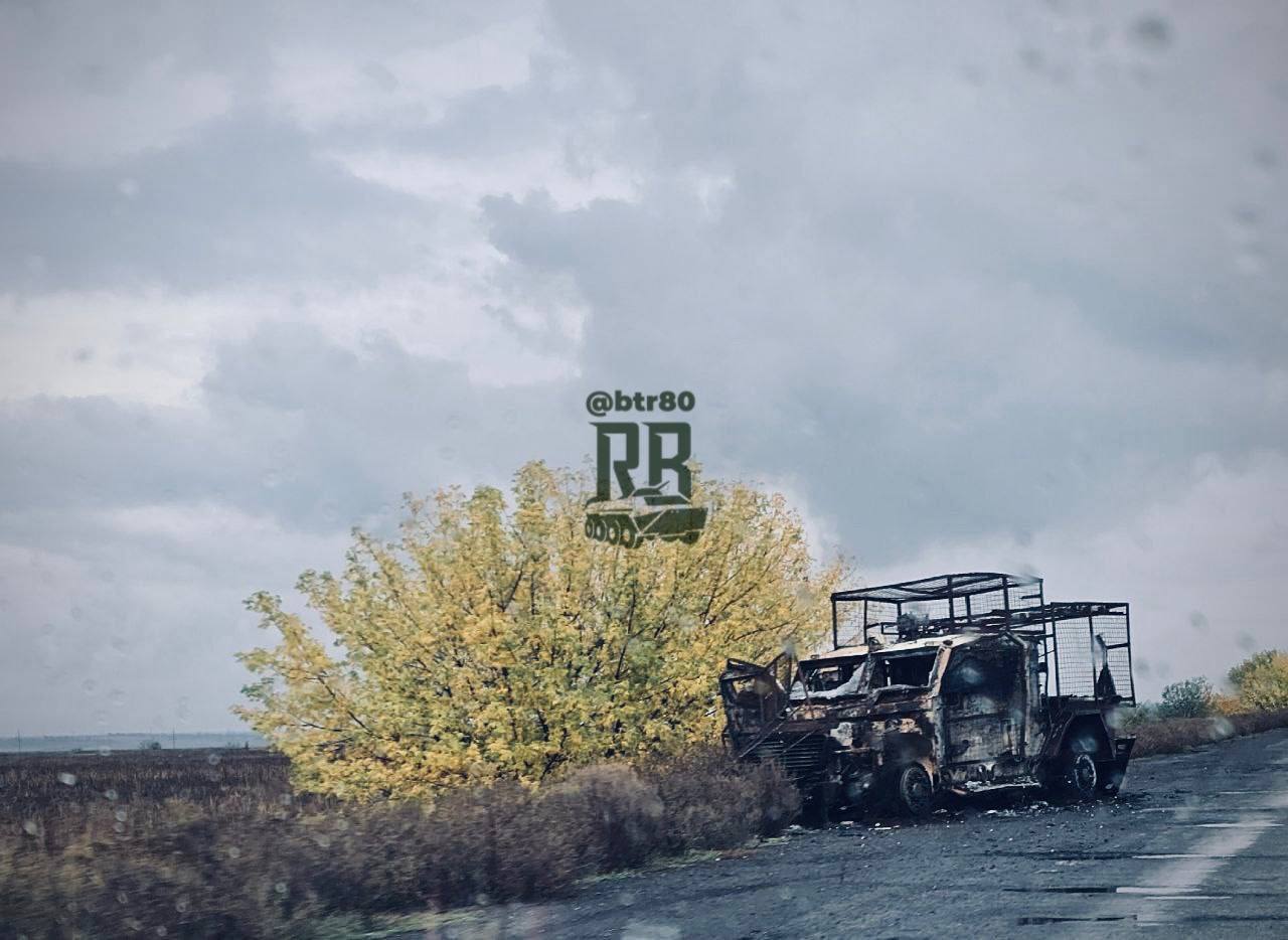 Покровское направление - кладбище металлолома разного производства Покровское направление - кладбище металлолома разного производства