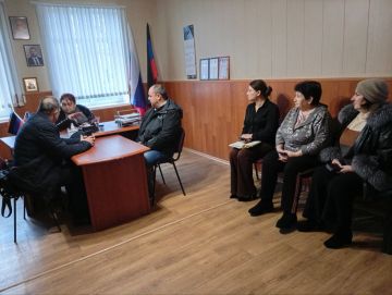 Встреча власти с жителями в селе Бугас