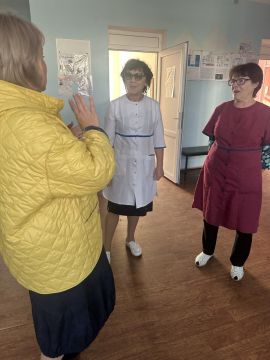 В Амвросиевском муниципальном округе проведена встреча с трудовым коллективом Многопольской амбулатории