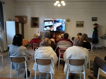 18 ноября в МБУ «Мироновский ДК» состоялся показ социального ролика «Антитеррористическая защищённость объектов учреждений»