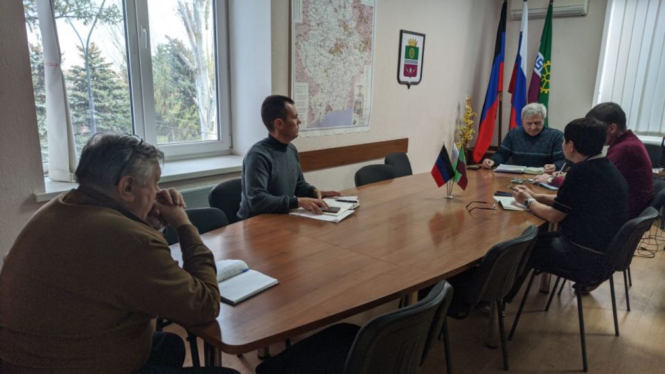 Глава муниципального образования Старобешевский муниципальный округ Николай Михайлов провел оперативное совещание по текущим вопросам Глава муниципального образования Старобешевский муниципальный округ Николай Михайлов провел оперативное совещание по текущим вопросам