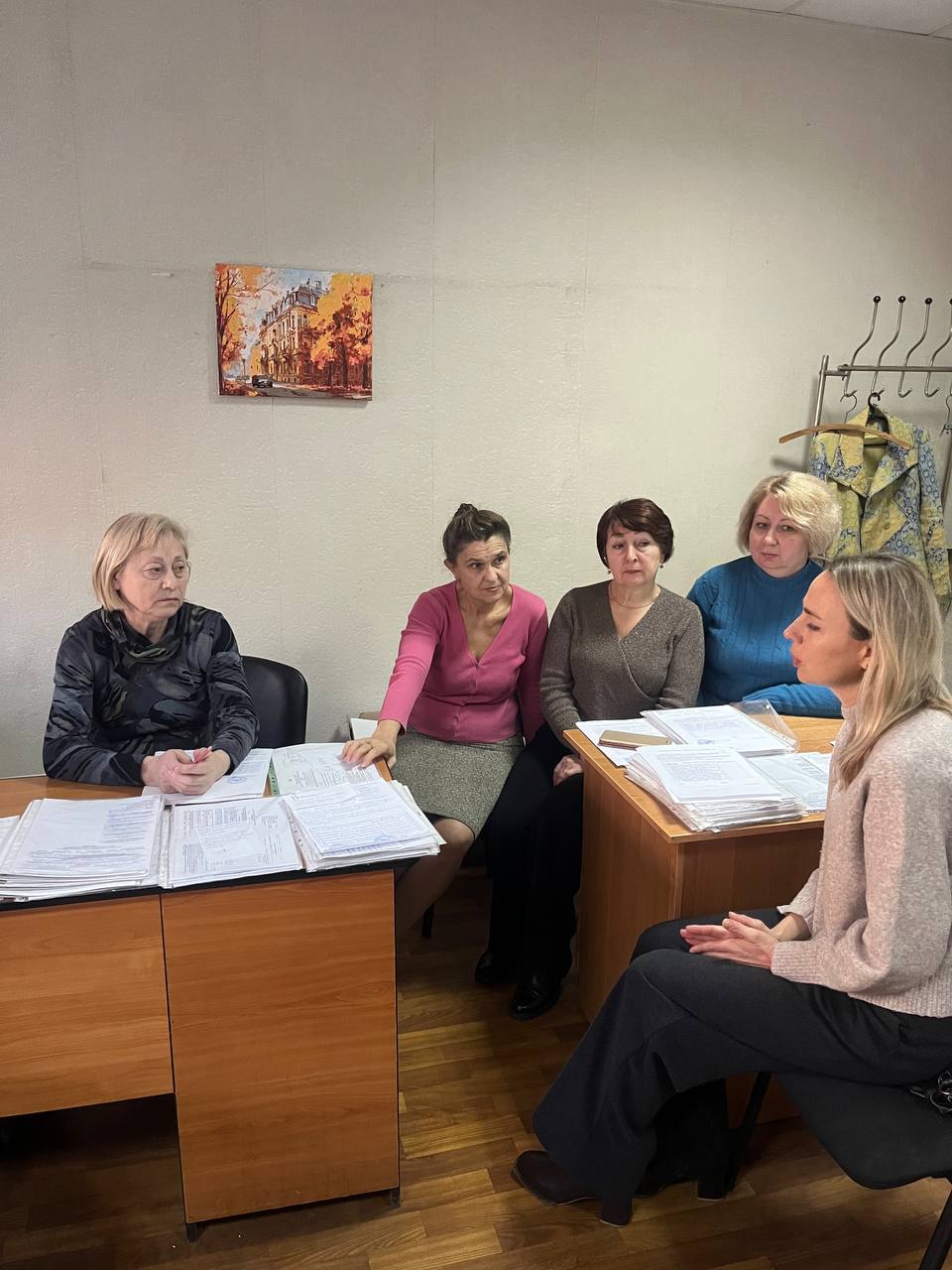 Встреча с трудовым коллективом Филиала № 9 Республиканского центра по предоставлению мер социальной защиты Ворошиловского внутригородского района города Донецка