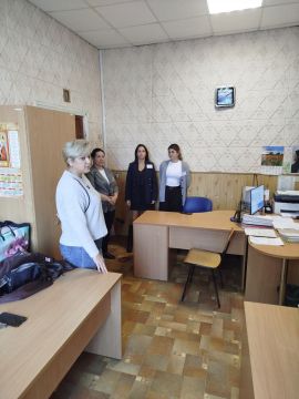 Рабочая встреча с сотрудниками Отделения № 30 Новоазовского муниципального округа