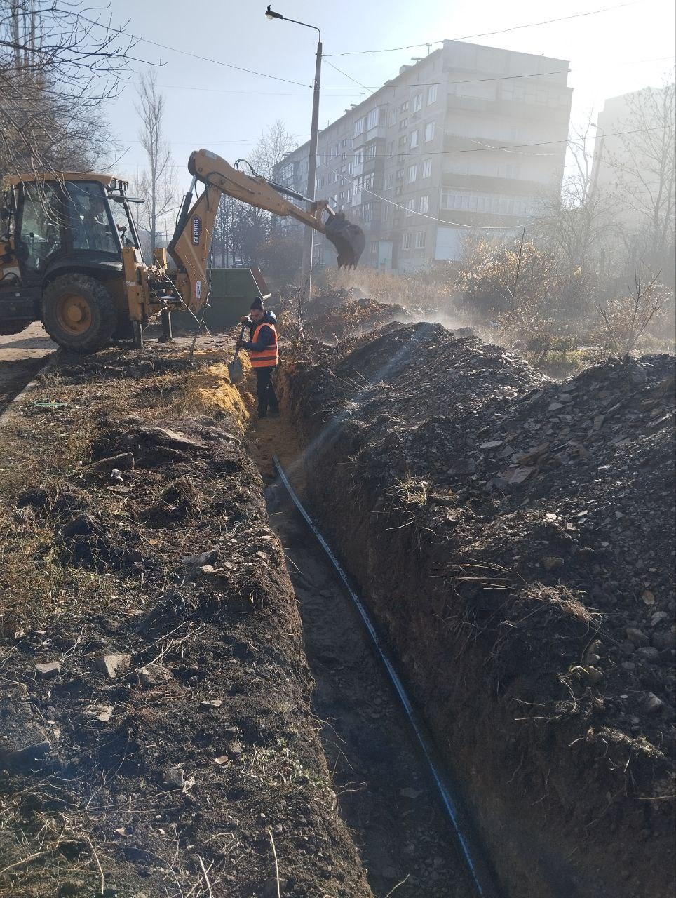 Бригада из Нижегородской области проложит водопровод к котельной № 11 в Харцызске