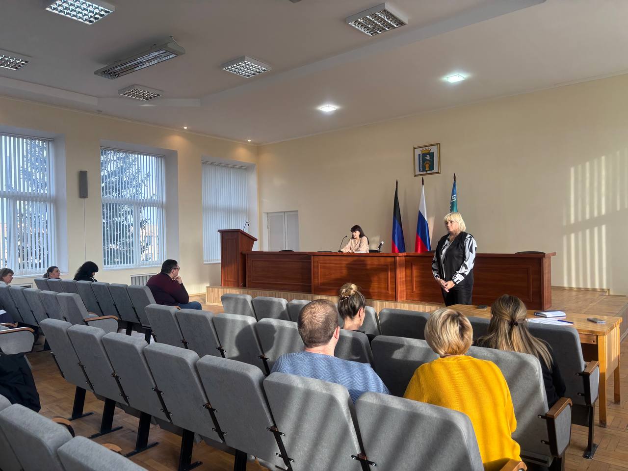 Под руководством секретаря первичного отделения №1039 Натальи Анатольевны Паршиной состоялось общее собрание актива Под руководством секретаря первичного отделения №1039 Натальи Анатольевны Паршиной состоялось общее собрание актива