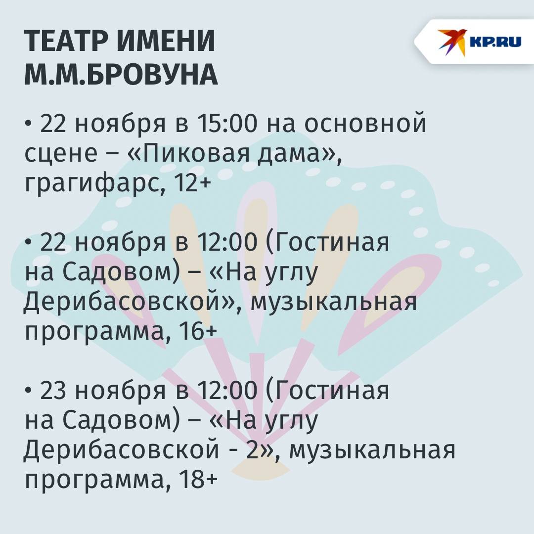 «Сирано де Бержерак» Безрукова, мировые хиты и бал-маскарад на итальянском: Афиша мероприятий в Донецке с 18 по 23 ноября 2025 «Сирано де Бержерак» Безрукова, мировые хиты и бал-маскарад на итальянском: Афиша мероприятий в Донецке с 18 по 23 ноября 2025