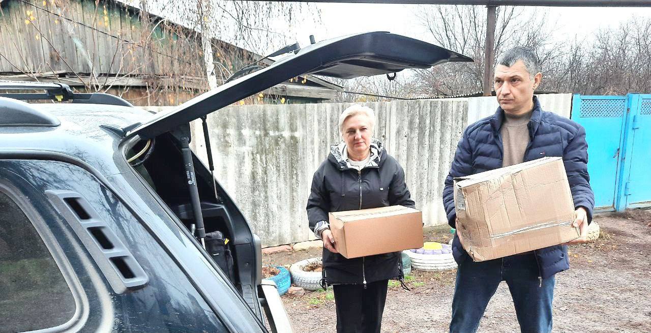 Горловским многодетным семьям – помощь и поддержка от единороссов