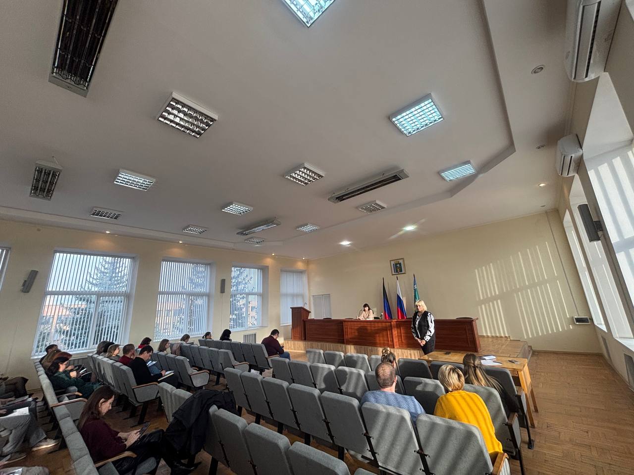 Под руководством секретаря первичного отделения №1039 Натальи Анатольевны Паршиной состоялось общее собрание актива