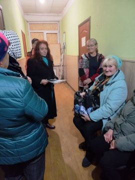 Встречи с жителями освобожденных территорий продолжаются