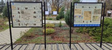 Борис Трима: В Мангушском округе открылась уличная выставка «100 факторов о Новороссии»