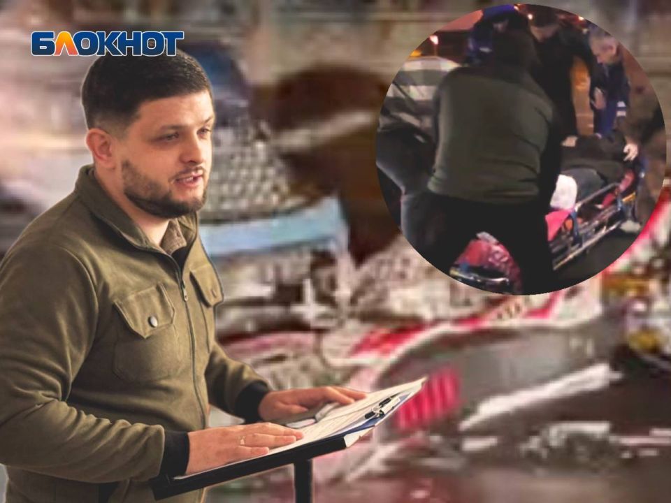 Разбившемуся на мотоцикле подростку в Донецке первую помощь оказал народный депутат Разбившемуся на мотоцикле подростку в Донецке первую помощь оказал народный депутат