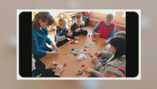 Ребята из Благодатного изготовили оберег под руководством ямальского наставника