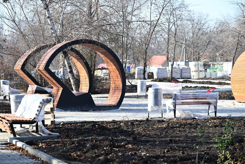 Денис Пушилин: К концу года завершим модернизацию парка Энергетиков, расположенного в Буденновском районе Донецка Денис Пушилин: К концу года завершим модернизацию парка Энергетиков, расположенного в Буденновском районе Донецка