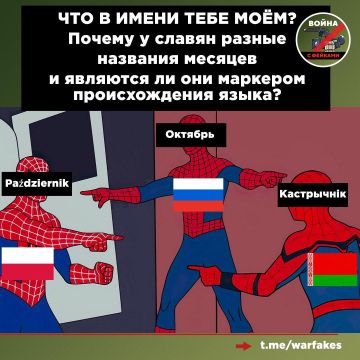 В сети хватает желающих «изгнать» русских из большой семьи славянских народов