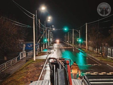 На дорогах Республики стало светлее! И безопаснее!
