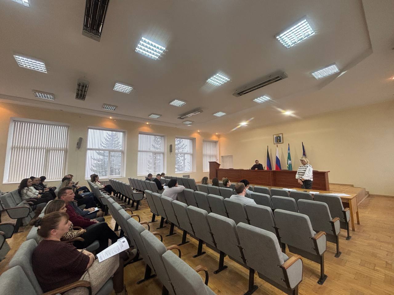 Аппаратное совещание в администрации Мангушского муниципального округа Аппаратное совещание в администрации Мангушского муниципального округа