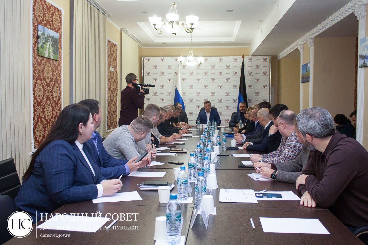 Сергей Прокопенко: Принял участие в рабочем совещании Президиума Народного Совета и председателей комитетов парламента