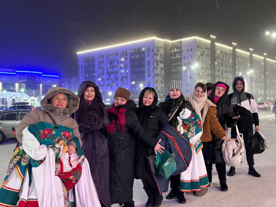 Кто бы мог подумать, что колонка от Союза женщин ДНР и общественной организации «Русский мир» совершит такое путешествие и принесет радость на северную землю Кто бы мог подумать, что колонка от Союза женщин ДНР и общественной организации «Русский мир» совершит такое путешествие и принесет радость на северную землю