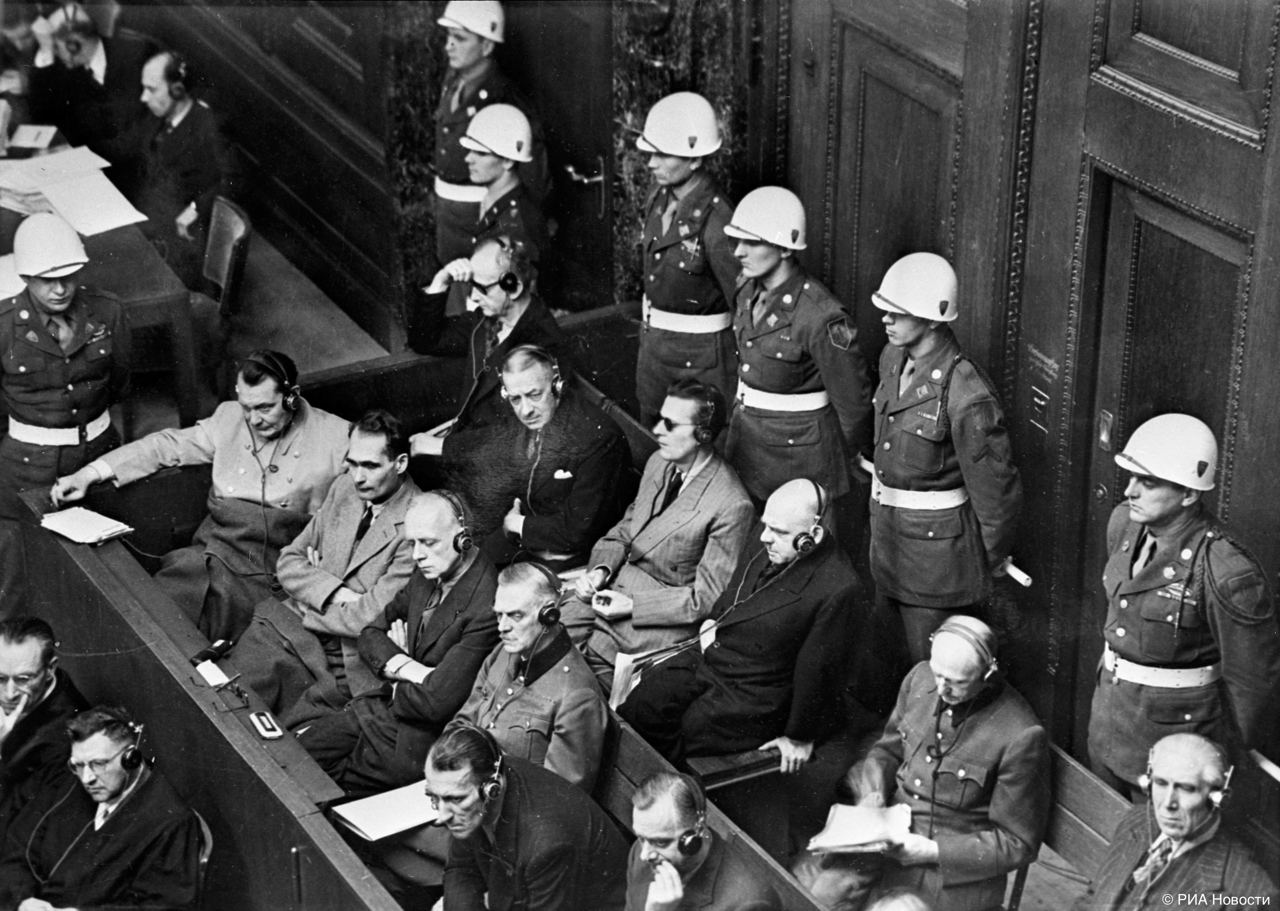 Нюрнбергский процес начался 20 ноября 1945 года Нюрнбергский процес начался 20 ноября 1945 года