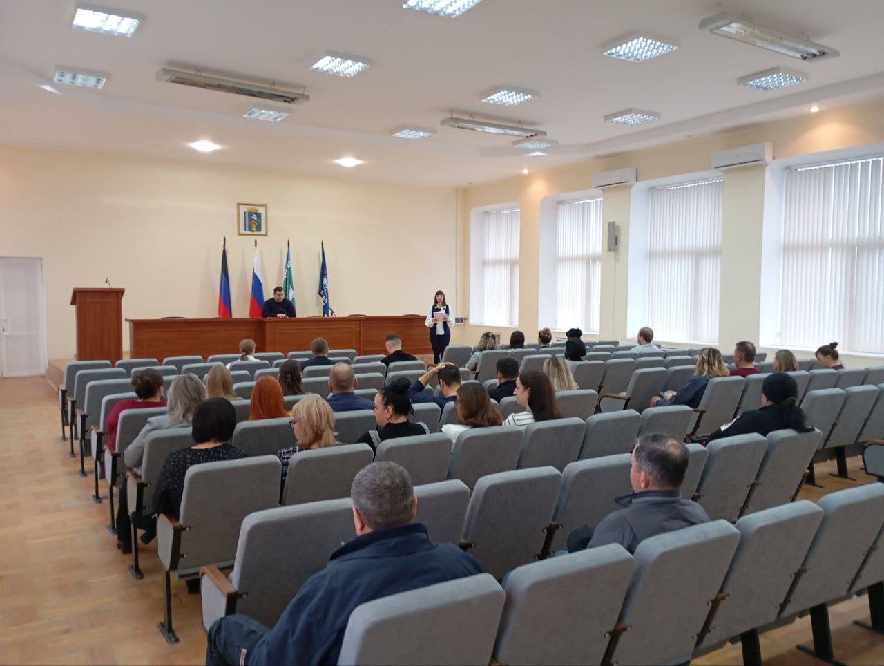 Аппаратное совещание в администрации Мангушского муниципального округа Аппаратное совещание в администрации Мангушского муниципального округа