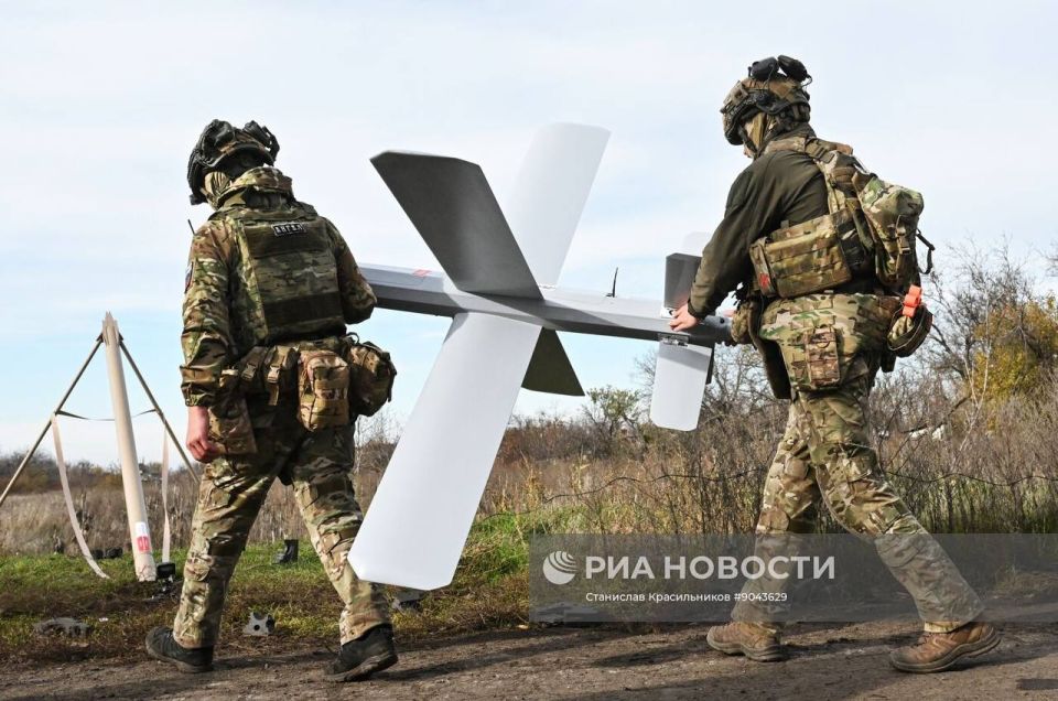 Расчет БПЛА "Ланцет". Работа на покровском направлении Расчет БПЛА "Ланцет". Работа на покровском направлении