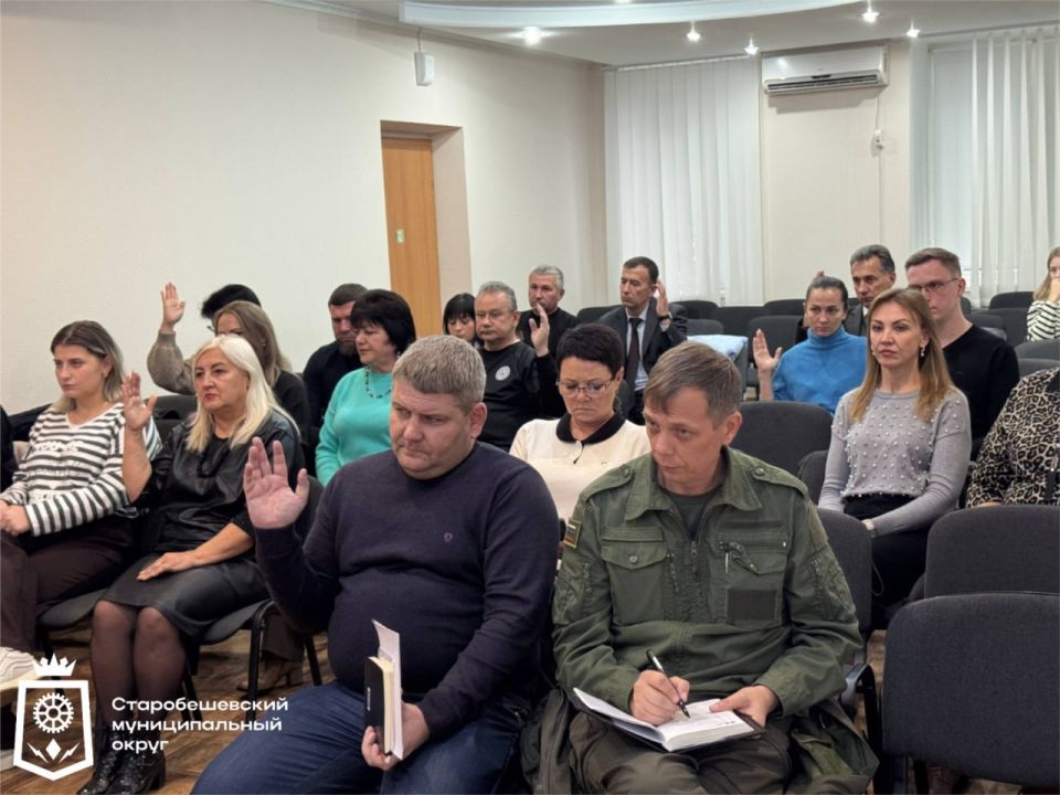 Дмитрий Блинов: Состоялось 65-е заседание Старобешевского муниципального совета Донецкой Народной Республики Дмитрий Блинов: Состоялось 65-е заседание Старобешевского муниципального совета Донецкой Народной Республики