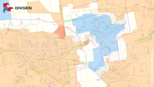 Продвижение ВС РФ в районе Мирноградского котла