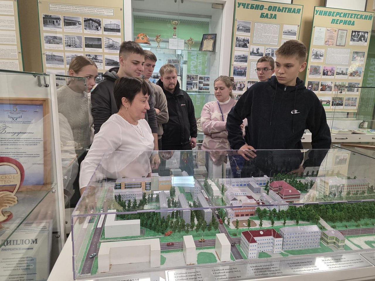 Амвросиевские студенты побывали на экскурсии в аграрном вузе Амурской области