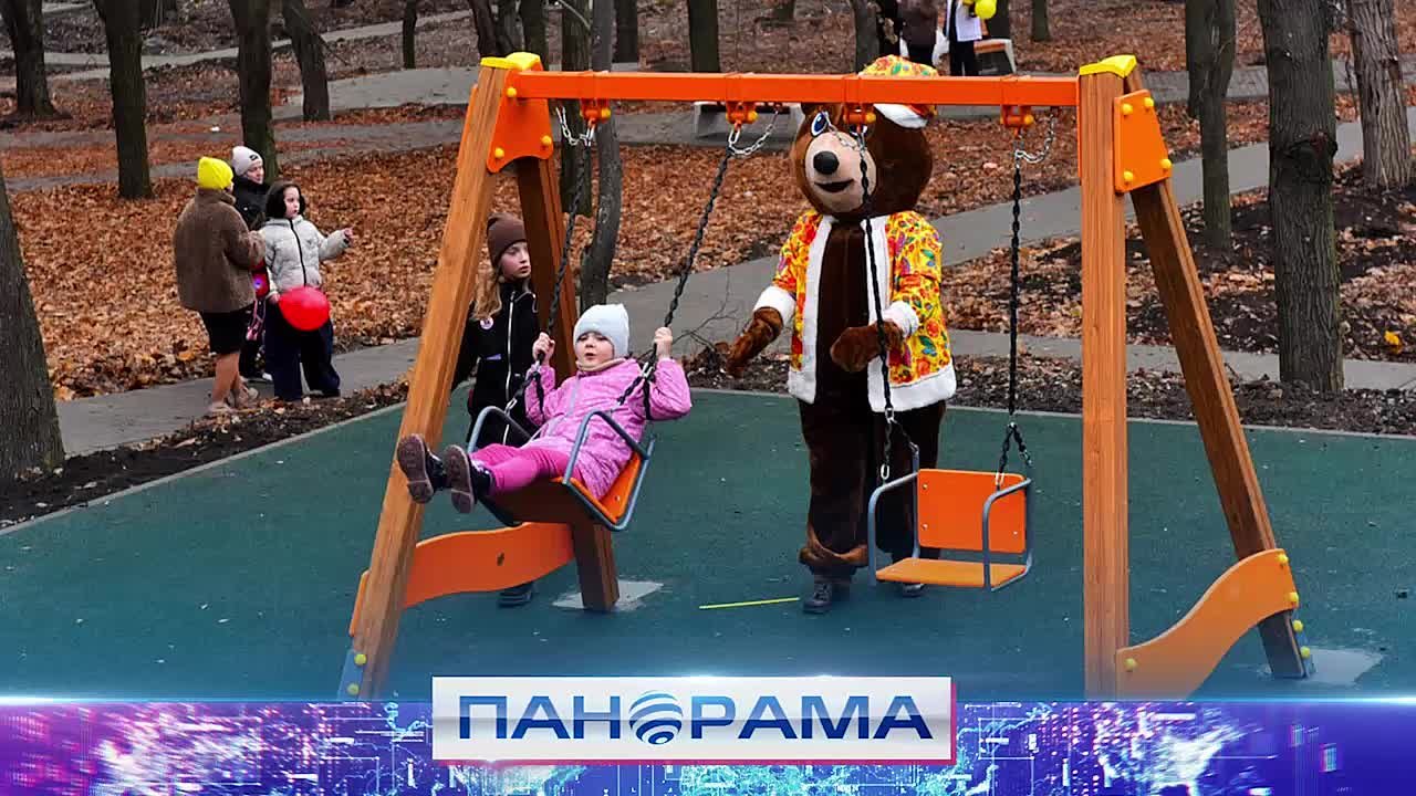 В Ясиноватой преображается парк Машиностроителей!