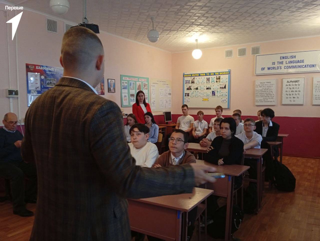 В Приморской школе Новоазовского округа прошла агитационная встреча!