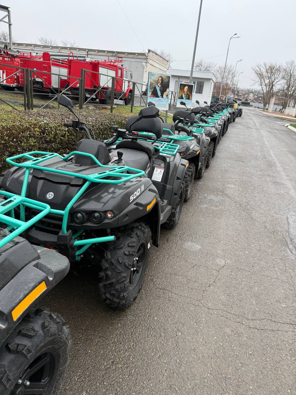 Сбор на квадроциклы. По заявкам подразделений необходима техника повышенной проходимости