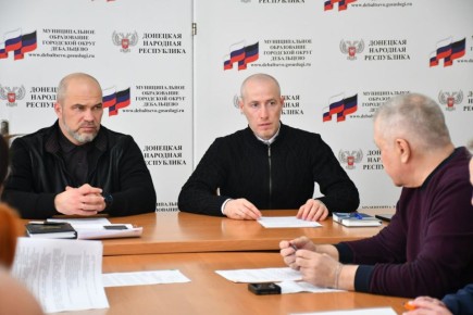 Сергей Желновач: Заседание муниципального штаба по вопросам здравоохранения на территории городского округа Дебальцево Донецкой Народной Республики