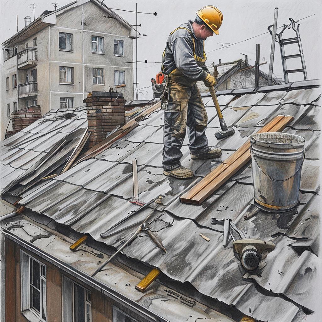 Порядок действий при протекании кровли