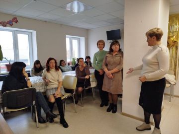 Встреча с трудовым коллективом Отделения № 23 Филиала Республиканского центра социальной защиты населения Волновахского муниципального округа