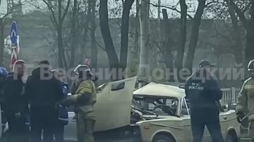 Страшное ДТП произошло в Донецке на проспекте Ильича