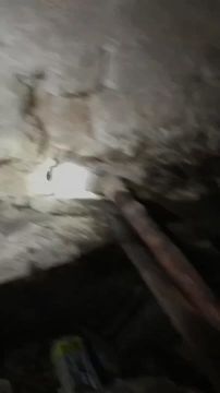 Последствия ночной атаки дрона ВСУ в Мариуполе