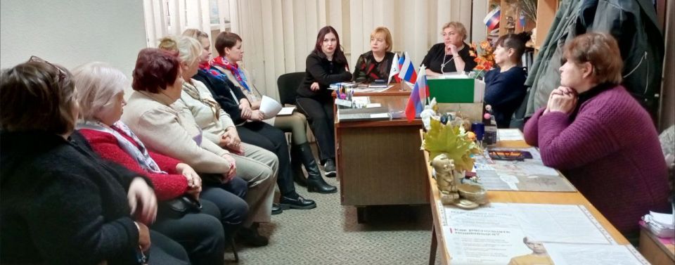 Наталья Бегуненко: В Петровском районе состоялась встреча актива «Совета Петровской районной организации ветеранов» Наталья Бегуненко: В Петровском районе состоялась встреча актива «Совета Петровской районной организации ветеранов»