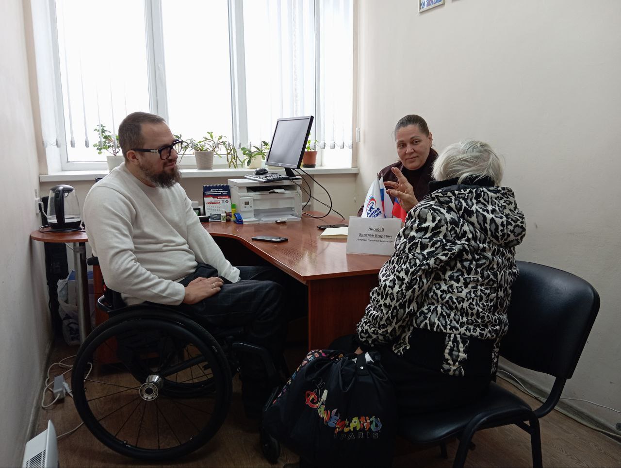 Ярослав Лисобей провел прием граждан в Ворошиловском районе