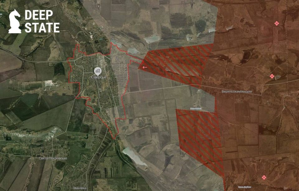 «ВС РФ зашли в Северск.. Со стороны ВС РФ были разнообразные попытки давления, где фиксировались штурмовые действия механизированными колоннами, а также постоянные попытки залететь на мотоциклах и бесконечное давление...