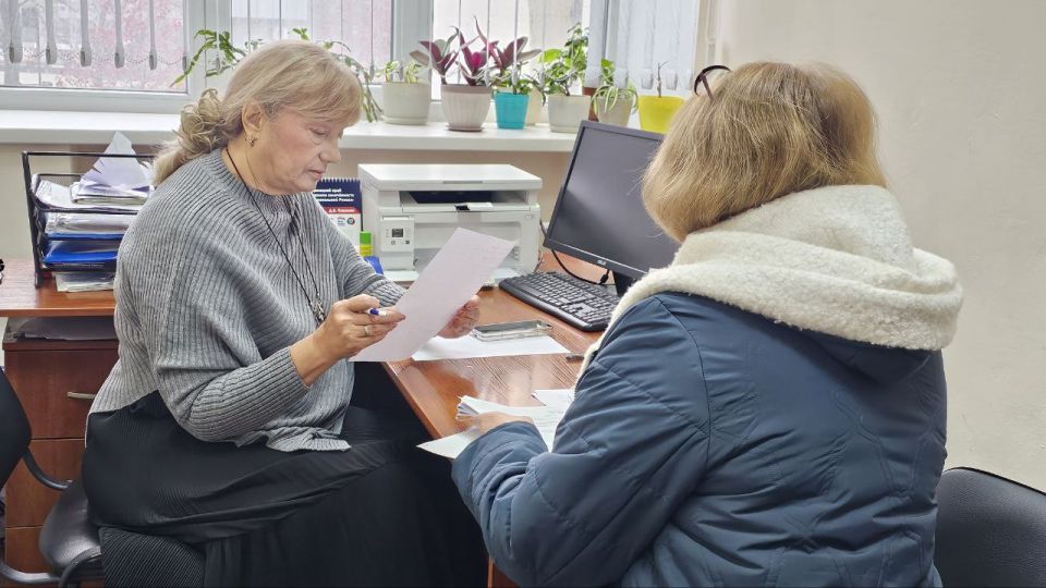 Татьяна Копылова: Сегодня, 25 ноября, провела личный приём граждан в общественной приёмной Партии «Единая Россия» Татьяна Копылова: Сегодня, 25 ноября, провела личный приём граждан в общественной приёмной Партии «Единая Россия»