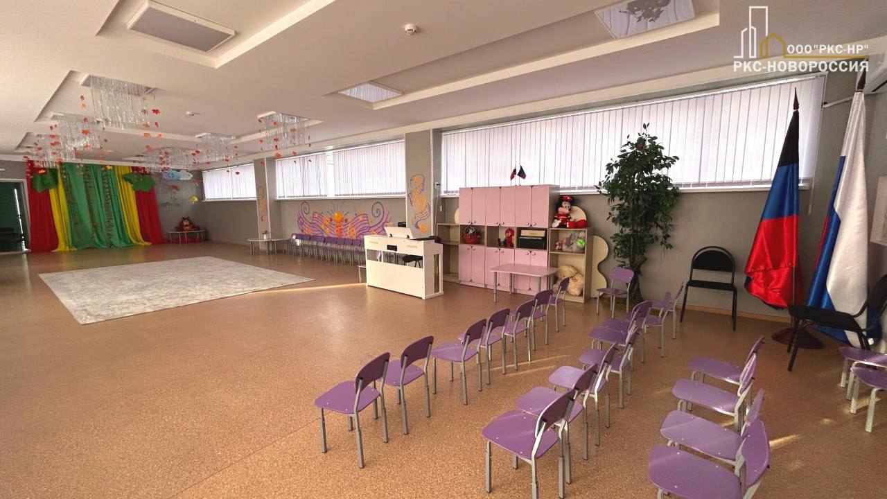 Проведали детский сад «Аленький цветочек», восстановленный под руководством ООО «РКС-НР» Проведали детский сад «Аленький цветочек», восстановленный под руководством ООО «РКС-НР»
